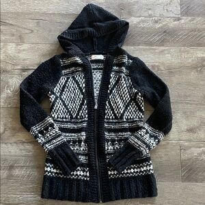 Hollister Hooded Jrs Cardigan Sweater Size XS